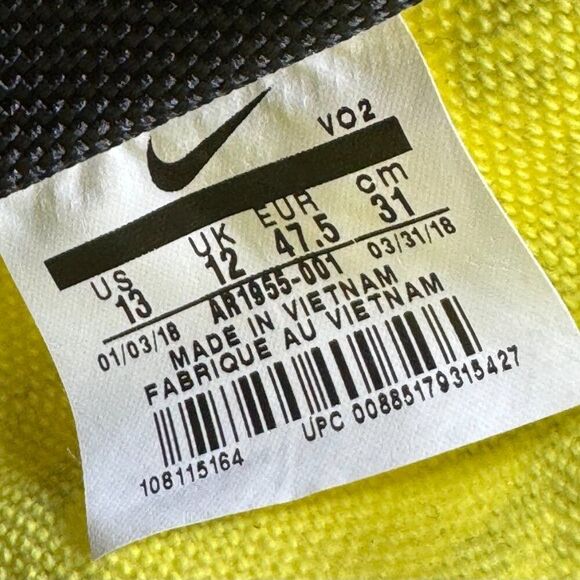 Nike SF Air Force 1 'Dynamic Yellow' - Picture 11 of 12